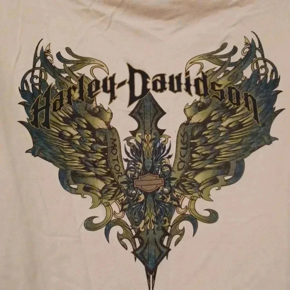 🏍Harley-Davidson top with nice HD decor - Picture 8 of 10